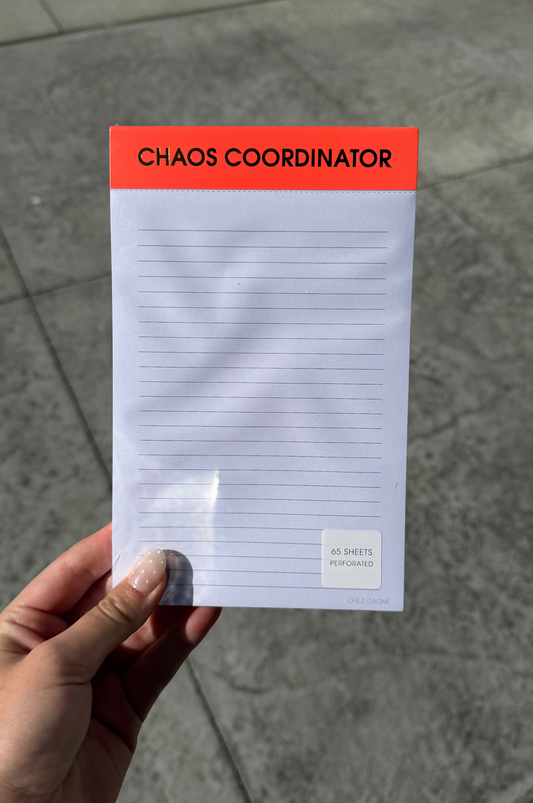 Chaos Coordinator Notepad