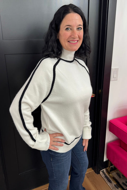 Sleek Turtle Neck Sweater
