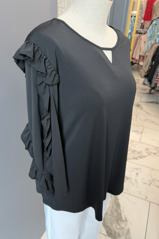 New Contrast Knit Top