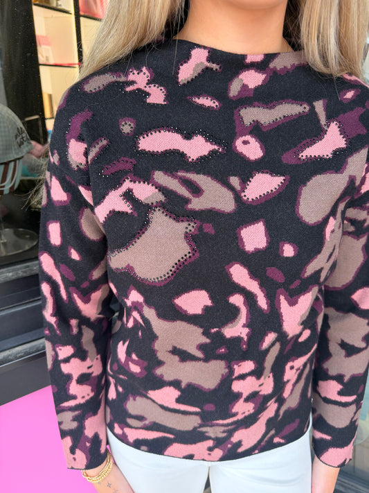 Joseph Ribkoff Detailed Long Sleeve Blouse