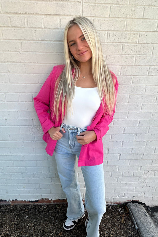 Hot Pink Blazer