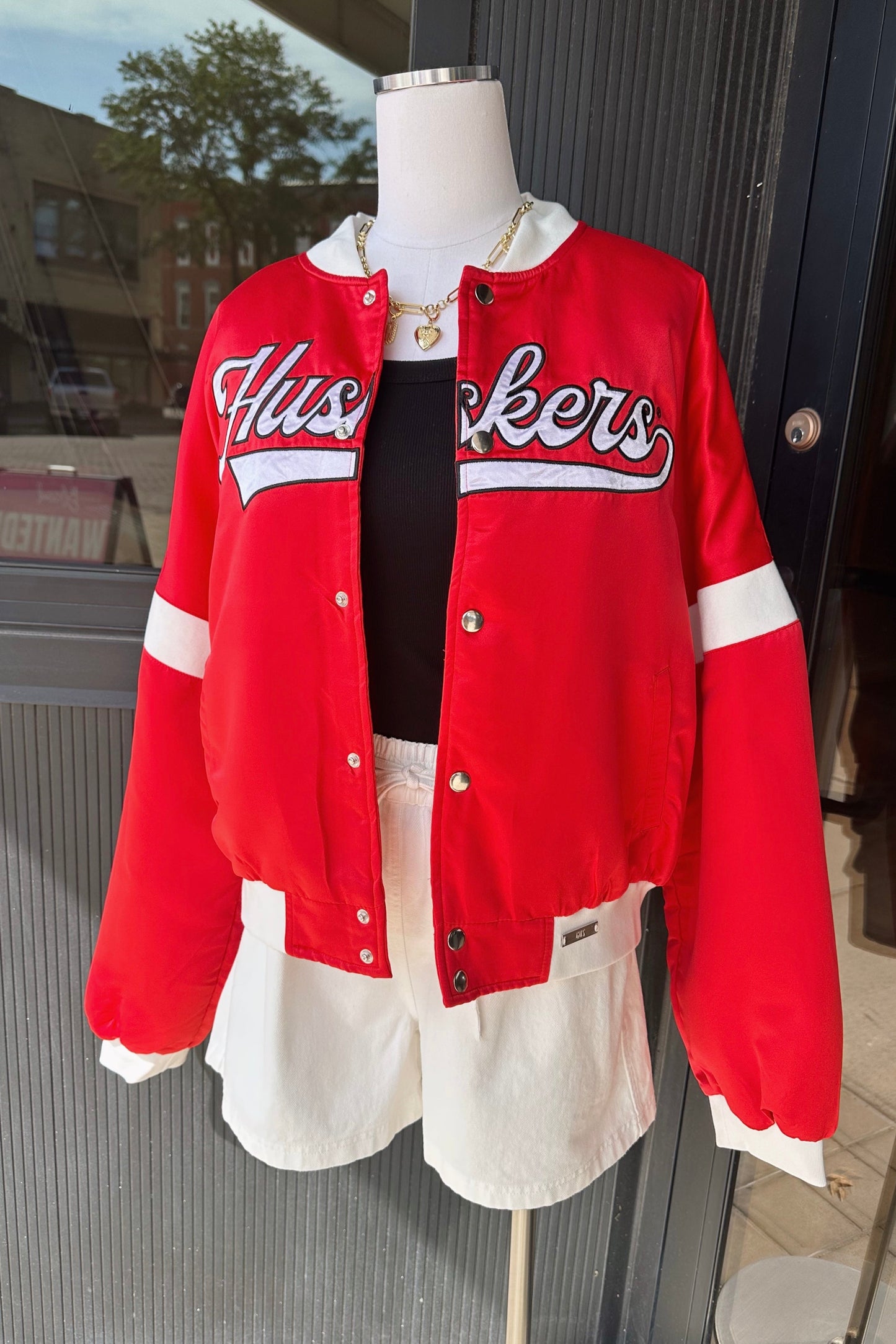 Nebraska Husker Varsity Jacket