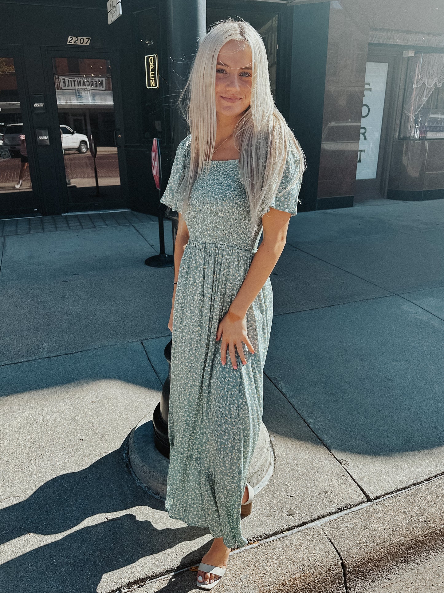 Basil Midi Sundress