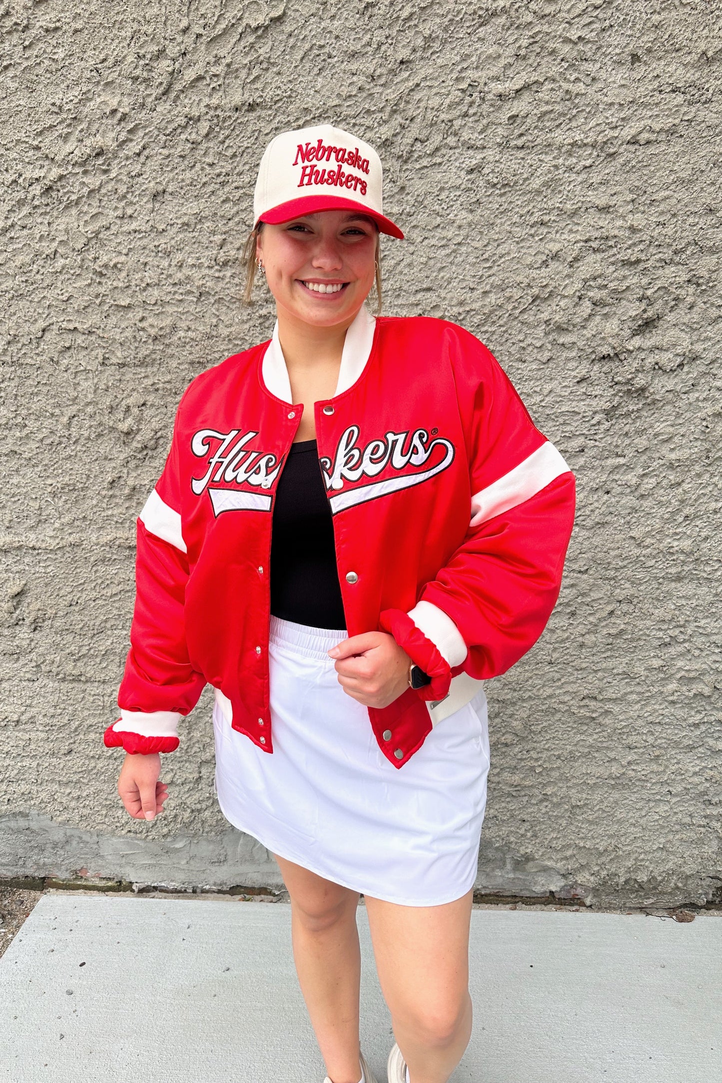 Nebraska Husker Varsity Jacket