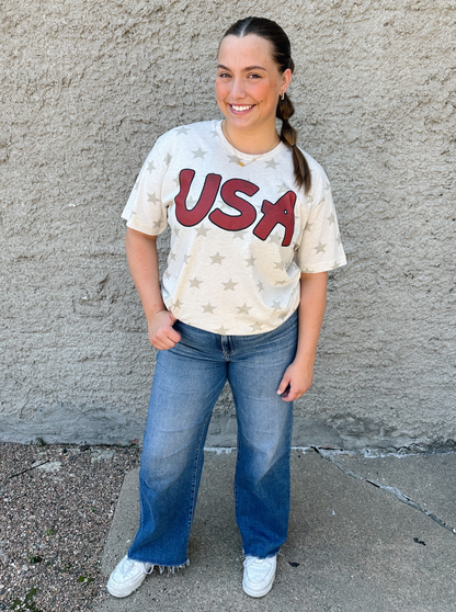 USA Star Graphic Tee