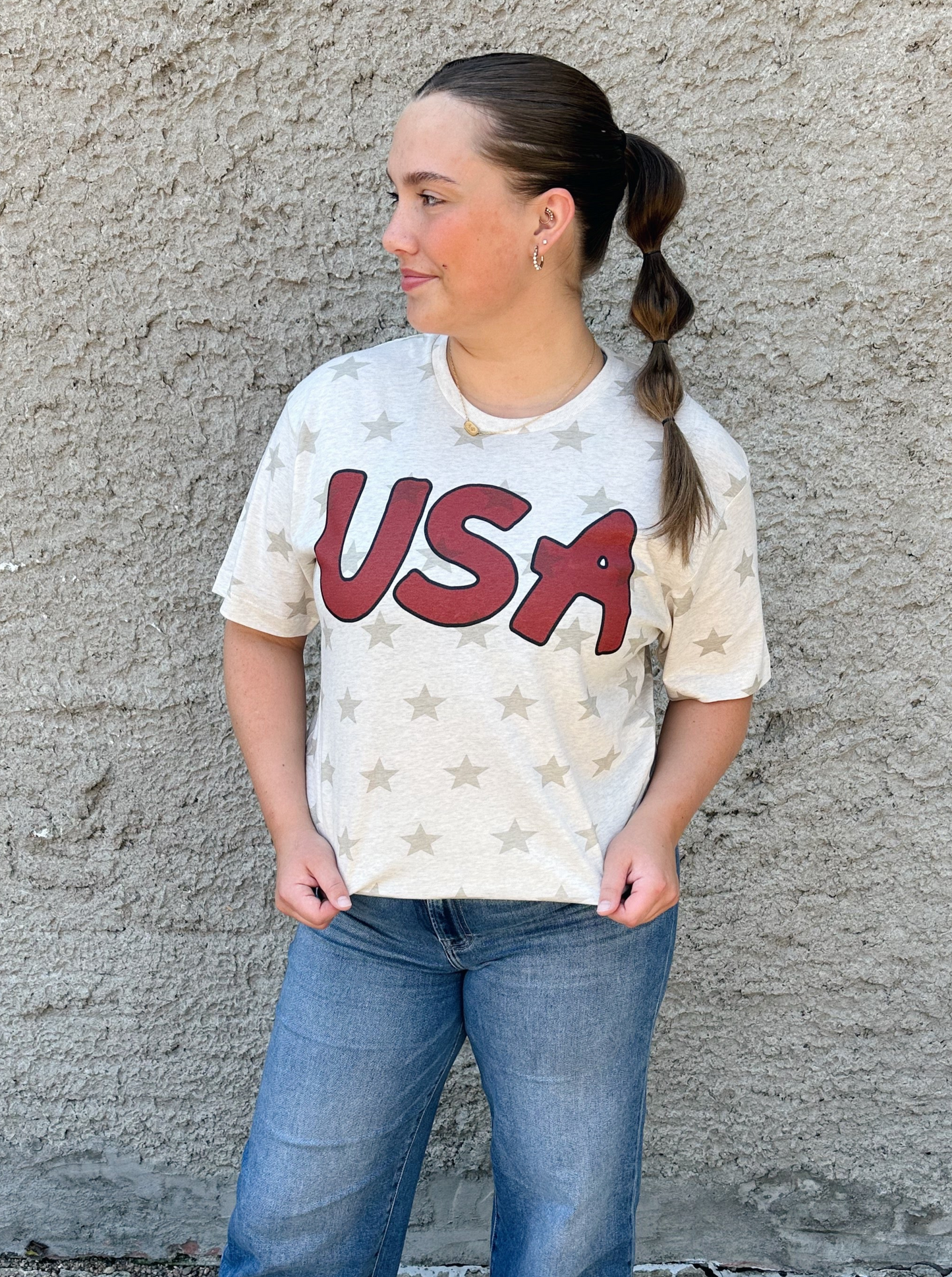 USA Star Graphic Tee