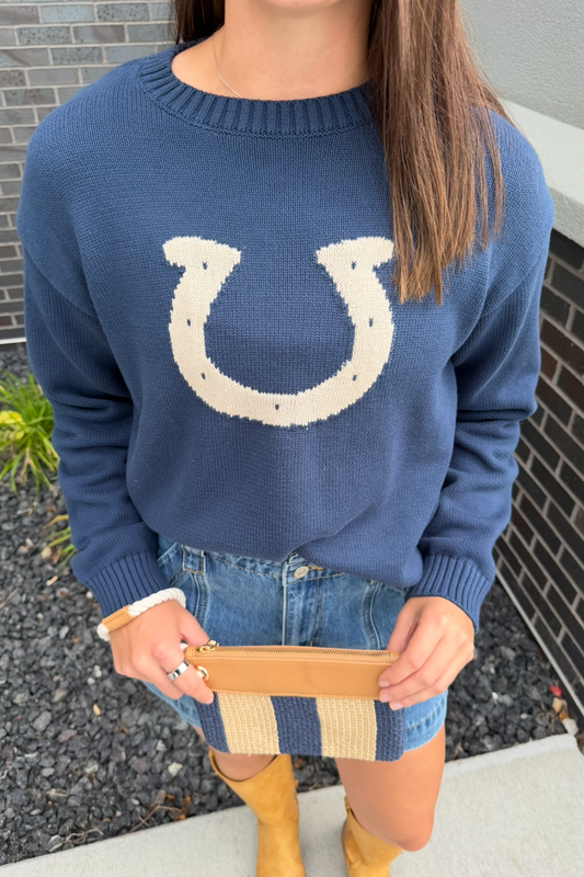 Horseshoe Graphic Sweater