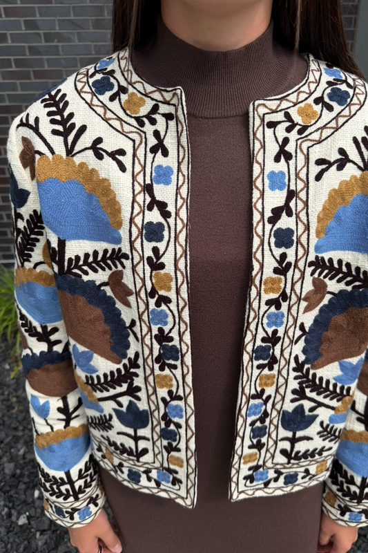 Autumnal Embroidered Jacket