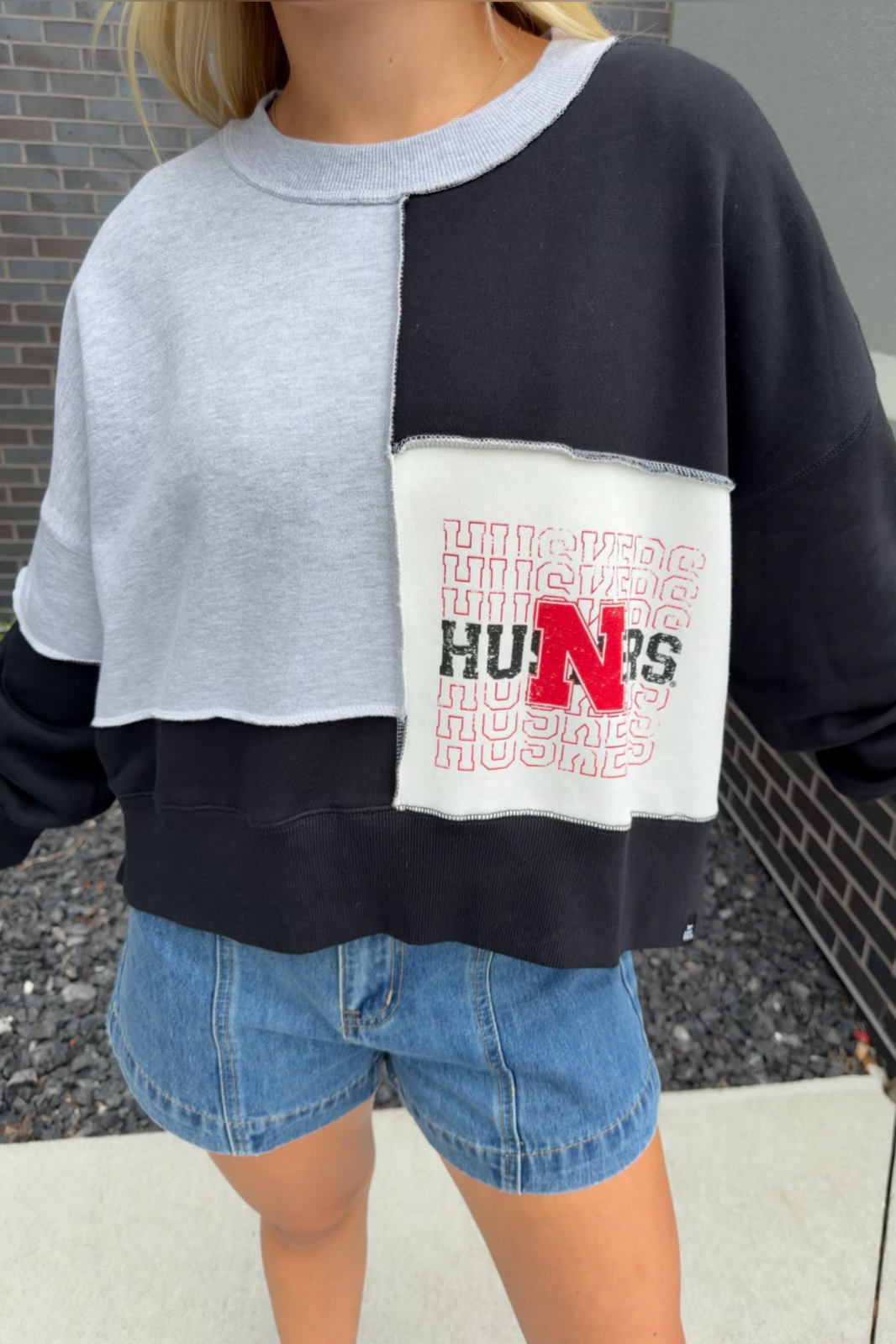 Nebraska Rodgers Repeat Patch Work Crew