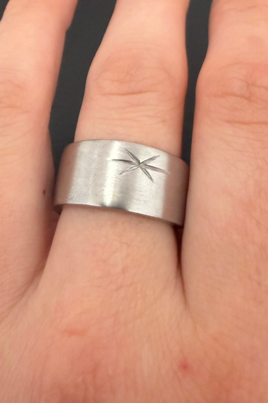 ring shown on hand