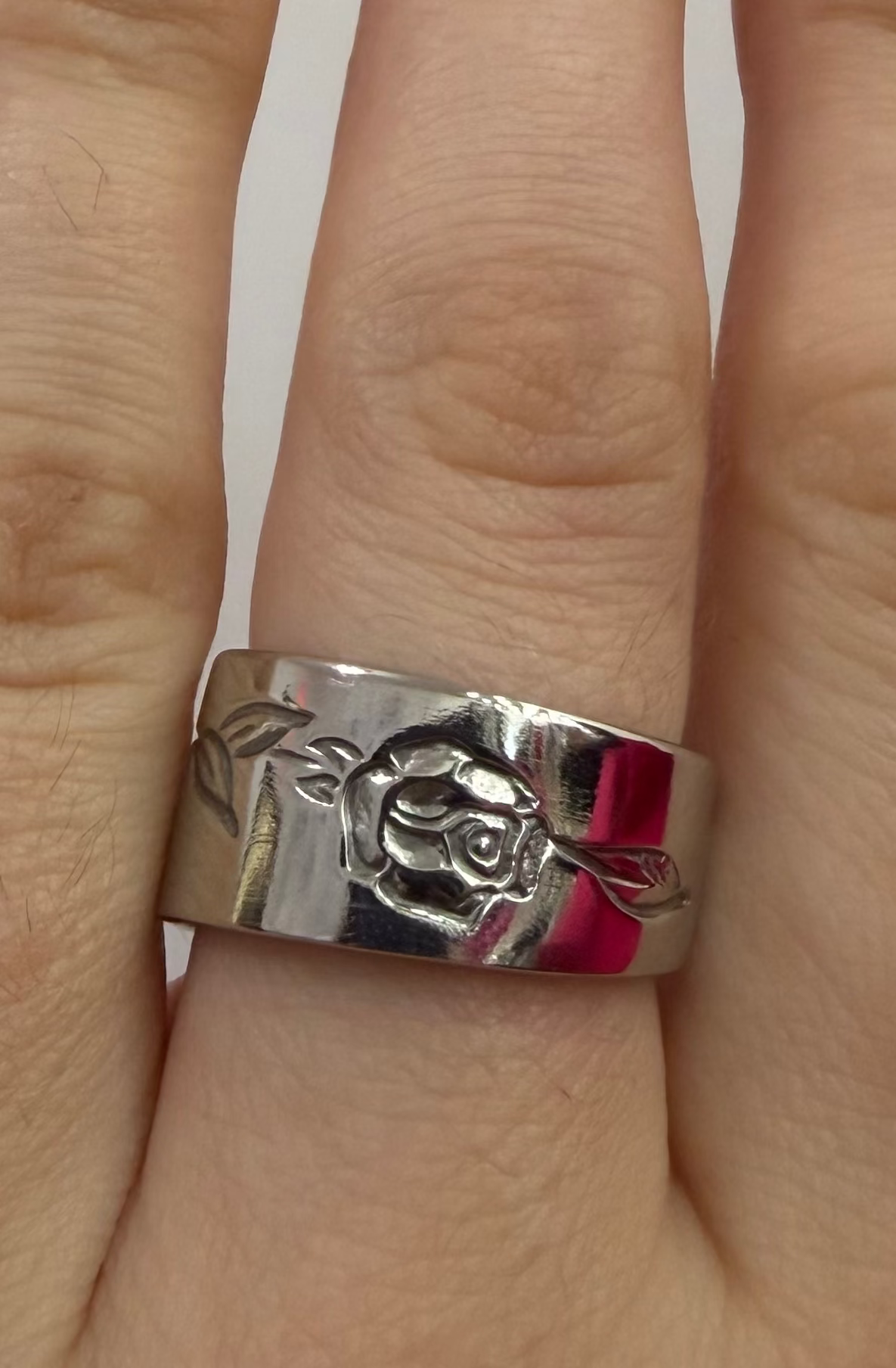 ring shown on hand
