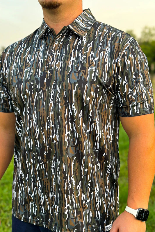 Men's Ranch Camo Polo