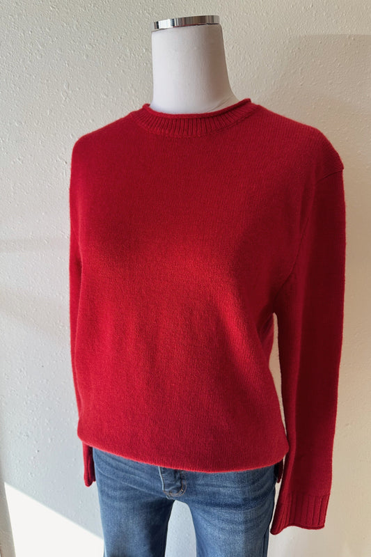 Cherry Red Sweater