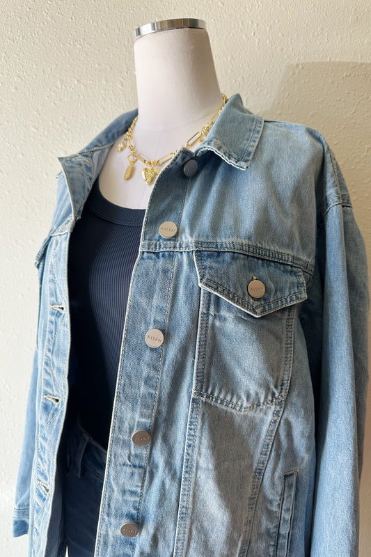 Risen Oversized Denim Jacket