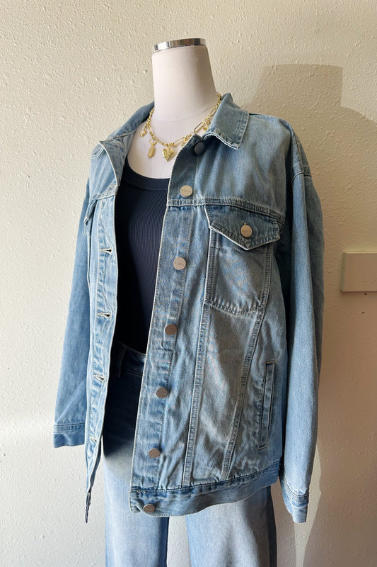 Risen Oversized Denim Jacket