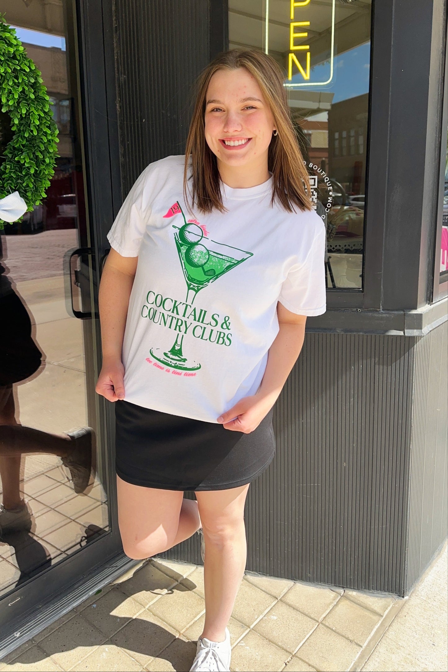 Cocktails & Country Clubs Graphic Tee