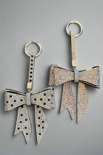 Bling Bow Purse Charm - Multiple Colors