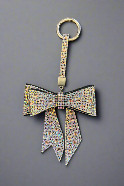 Bling Bow Purse Charm - Multiple Colors