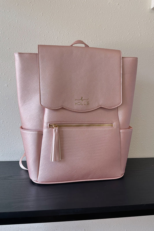 Frilly Full Size Backpack - Blush