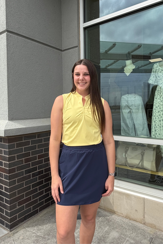 Bad Birdie Women's Blade Banana Sleeveless Polo