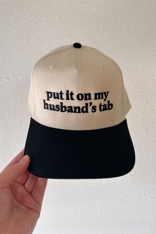 Husband's Tab Trucker Hat