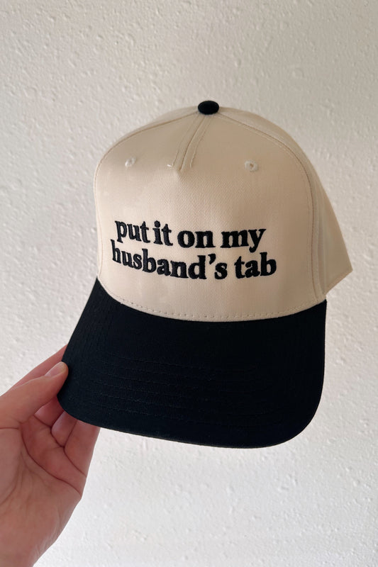 Husband's Tab Trucker Hat