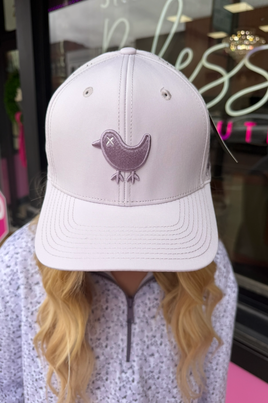 Bad Birdie Snapback - Lavender Blue