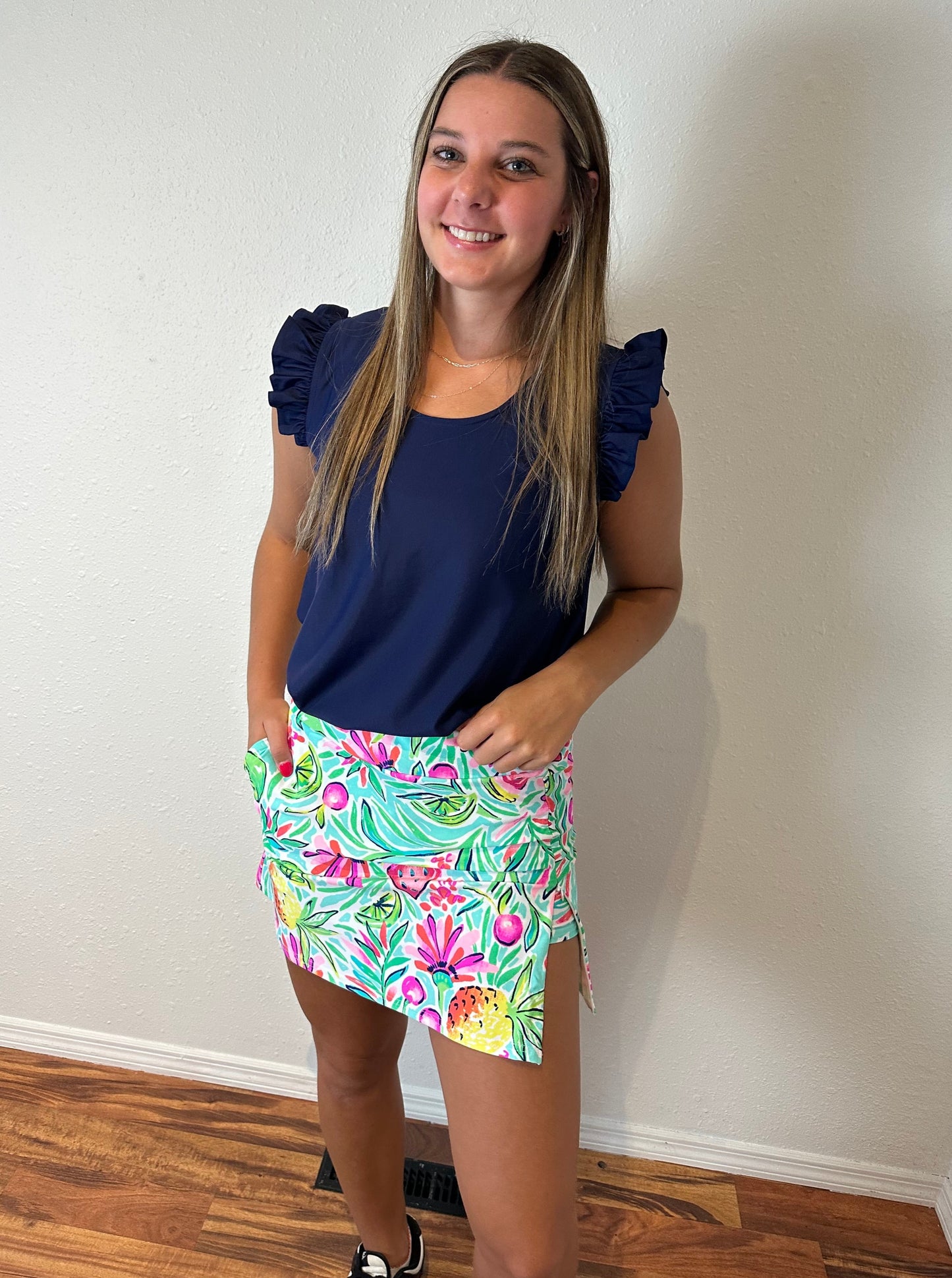 Vibrant Summer Skort