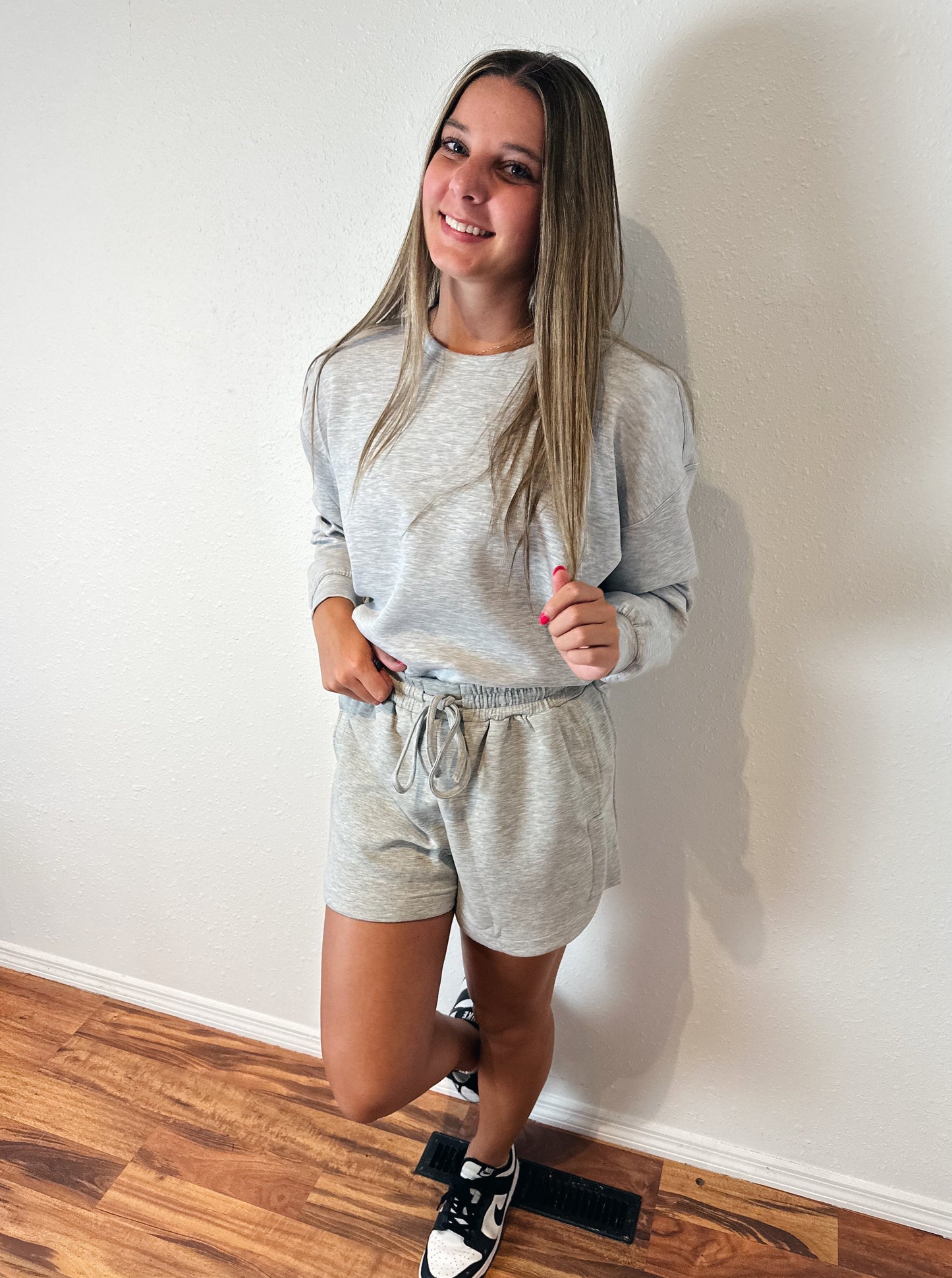 Scuba Shorts - Heather Grey