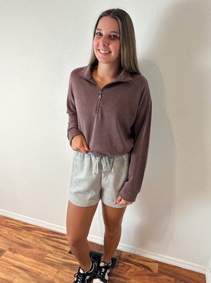 Scuba Shorts - Heather Grey