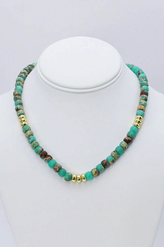 Stockyard Girl Gemstone Necklace