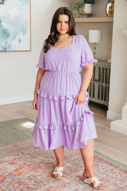 In My Carefree Era Tiered Ruffled Dress (Online Exclusive)