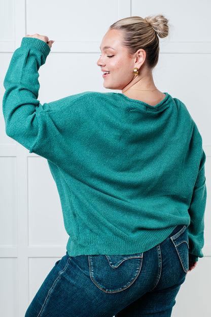 In Stitches Drop Shoulder Sweater - Online Exclusive