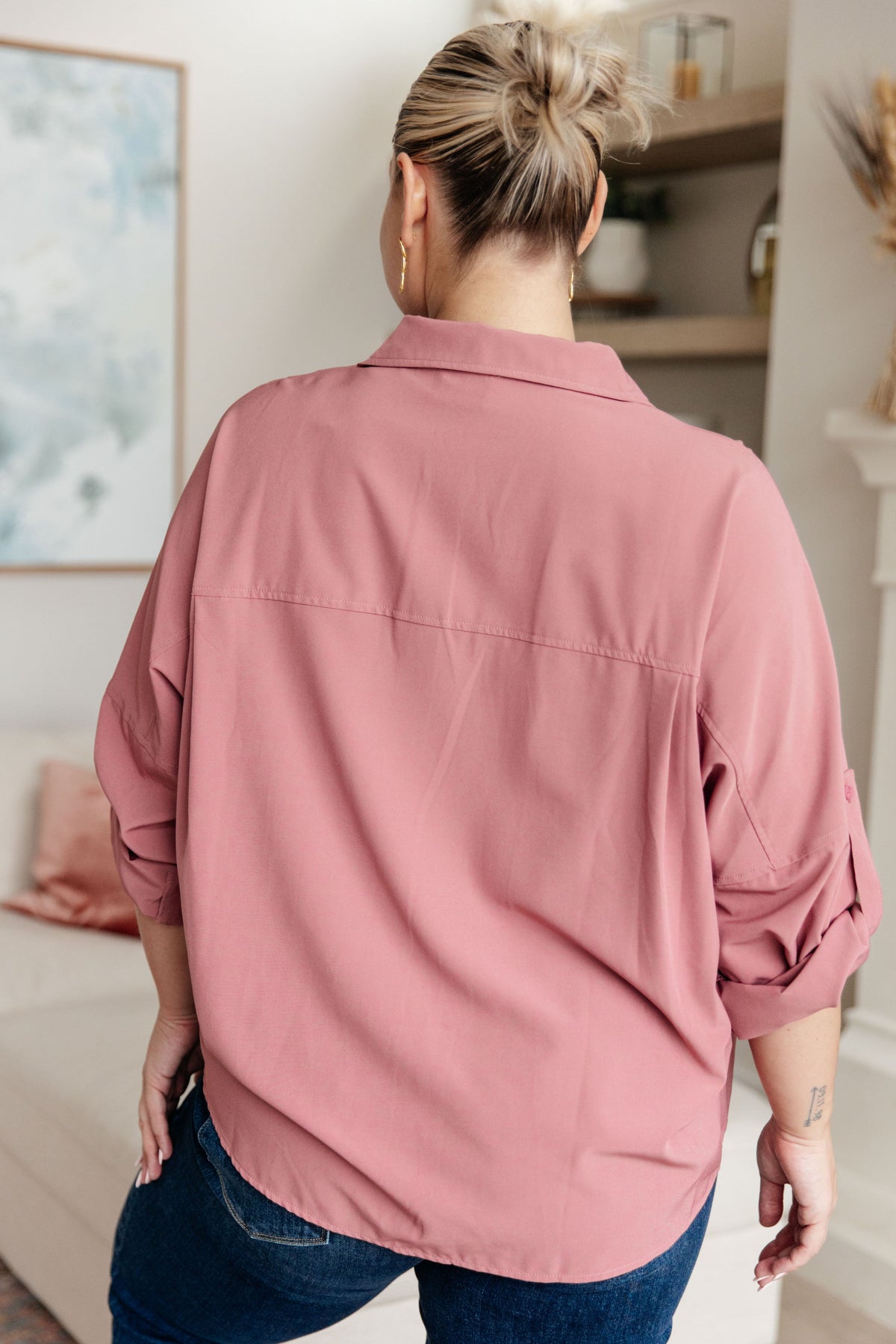 Keep it Profesh Button Up Top (Online Exclusive)