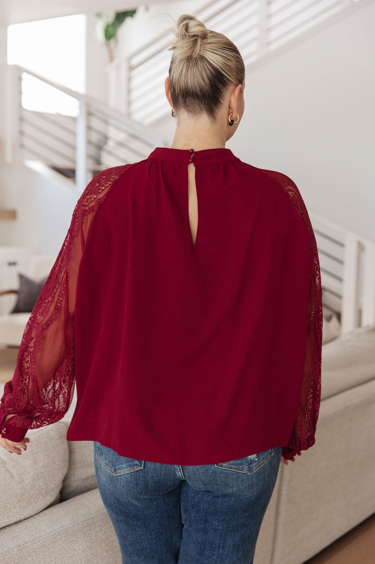 Lace on My Sleeves Blouse (Online Exclusive)