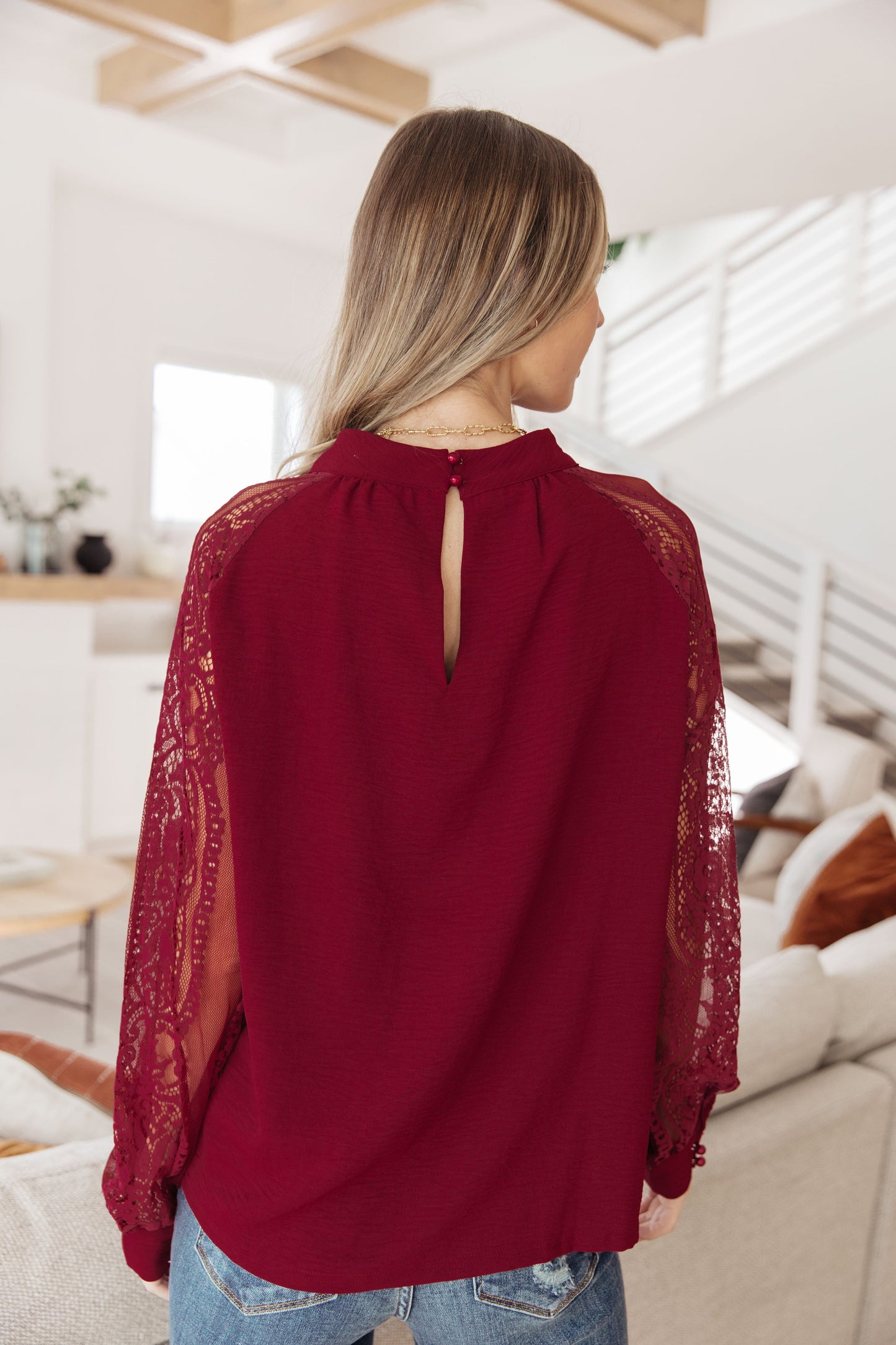 Lace on My Sleeves Blouse (Online Exclusive)