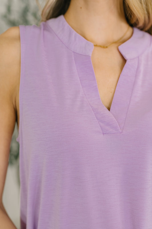 Lizzy Tank Top in Orchid Bloom (Online Exclusive)