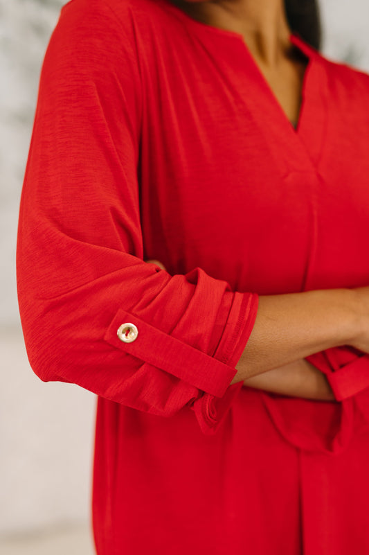 Lizzy Top in Red (Online Exclusive)