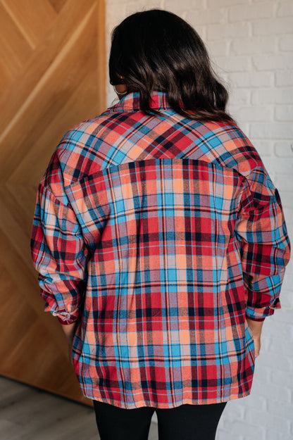 Make it Make Sense Plaid Button Up (Online Exclusive)