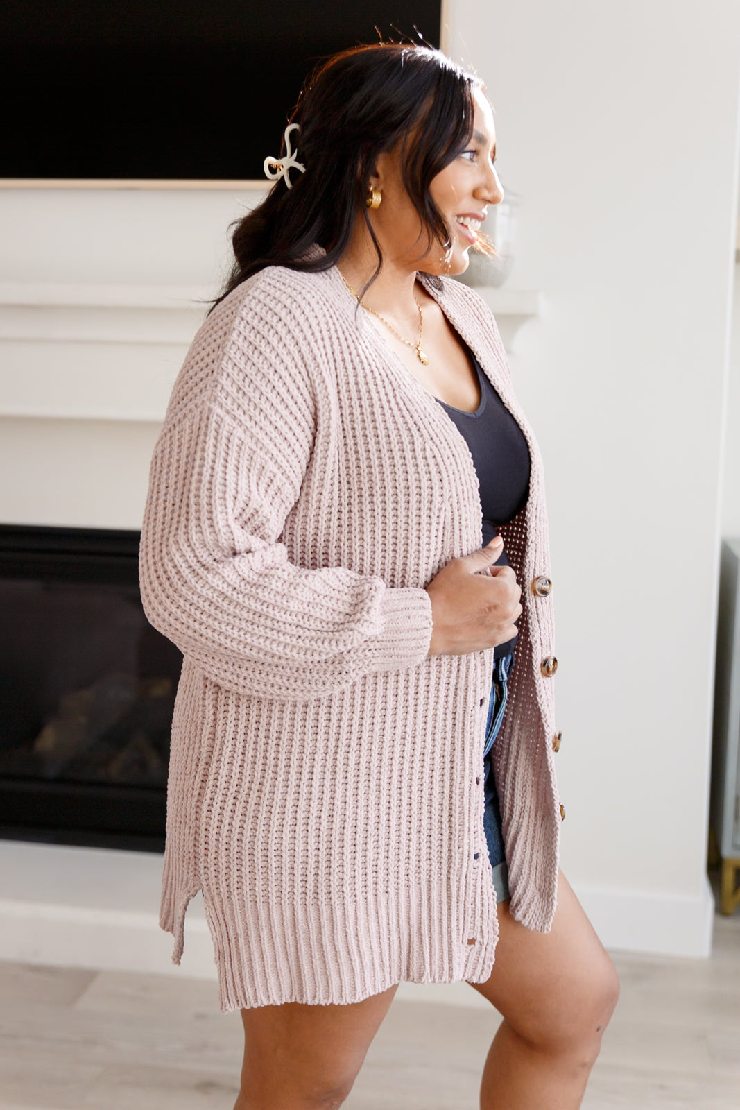 Mother Knows Best Buttoned Down Cardigan (Online Exclusive)