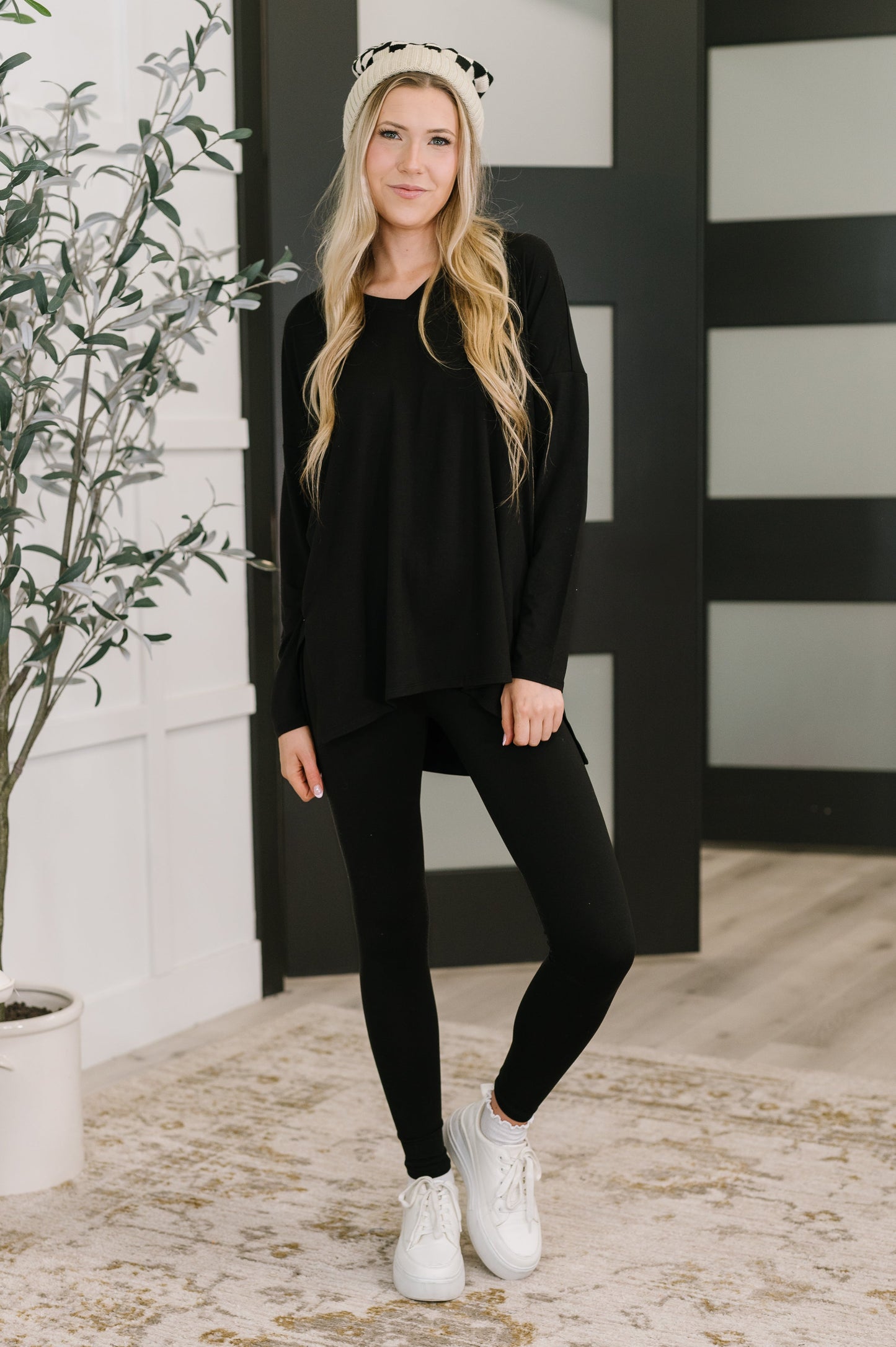 Next to Nothing Top and Bottom Set in Black (Online Exclusive)