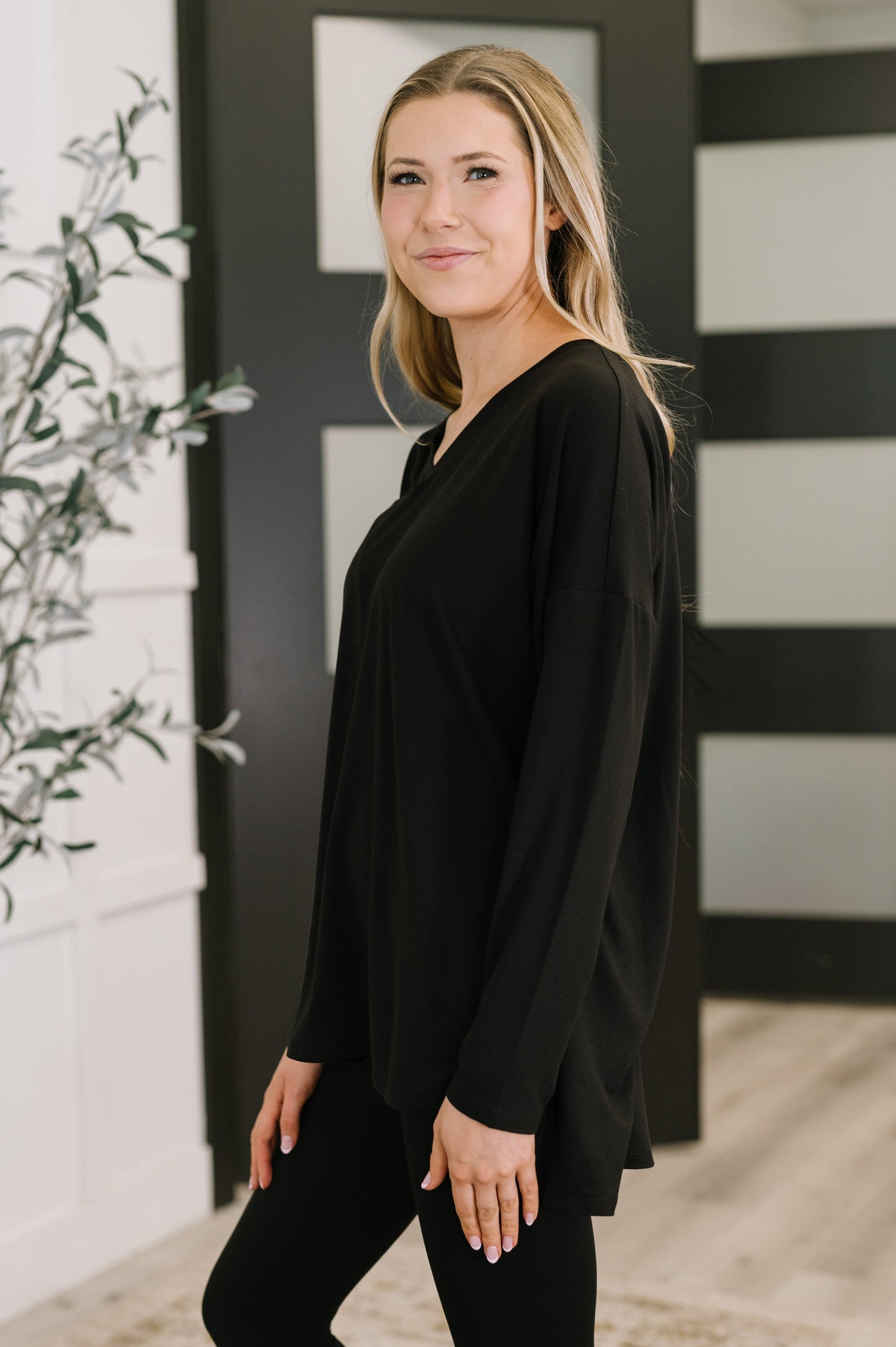 Next to Nothing Top and Bottom Set in Black (Online Exclusive)