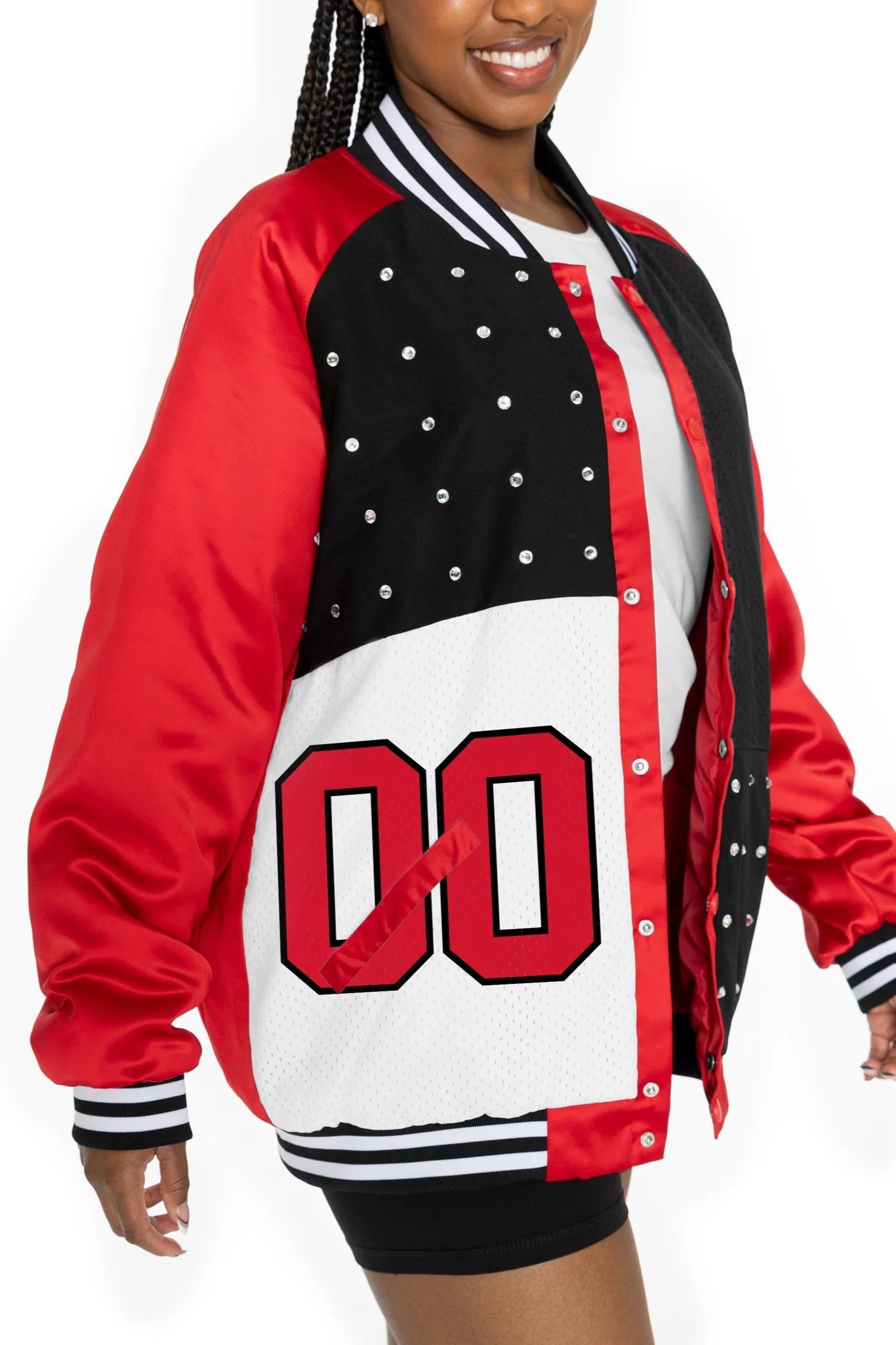 Husker Throwback Varsity Bomber Jacket