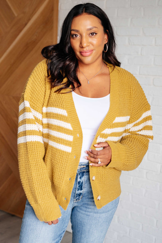 On Top of the World Striped Cardigan (Online Exclusive)