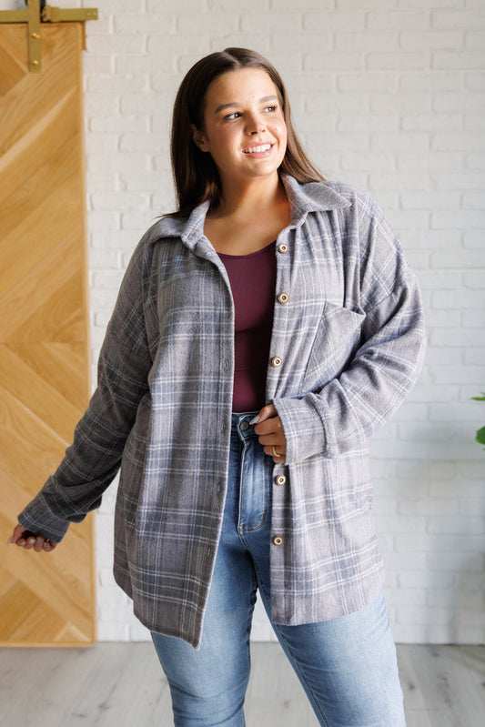 Out of the Way Plaid Button Up (Online Exclusive)