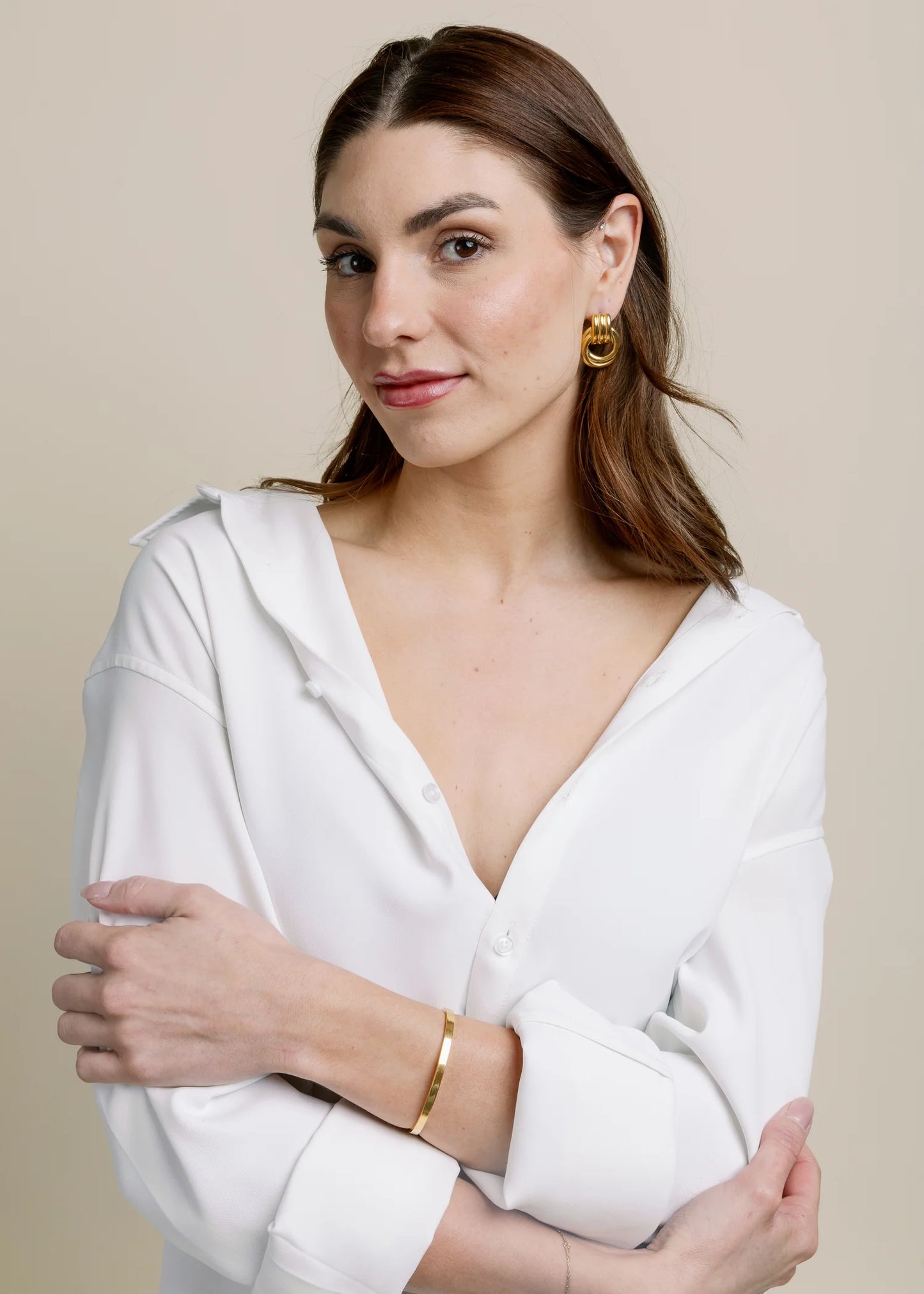 Pamela Earrings - Gold