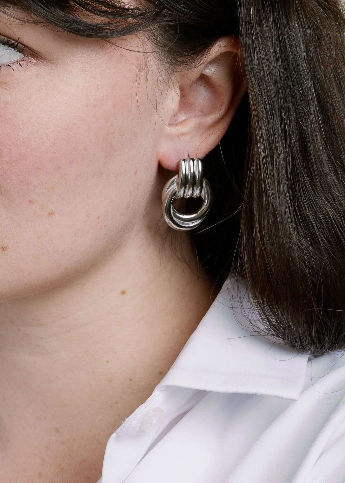 Pamela Earrings - Silver
