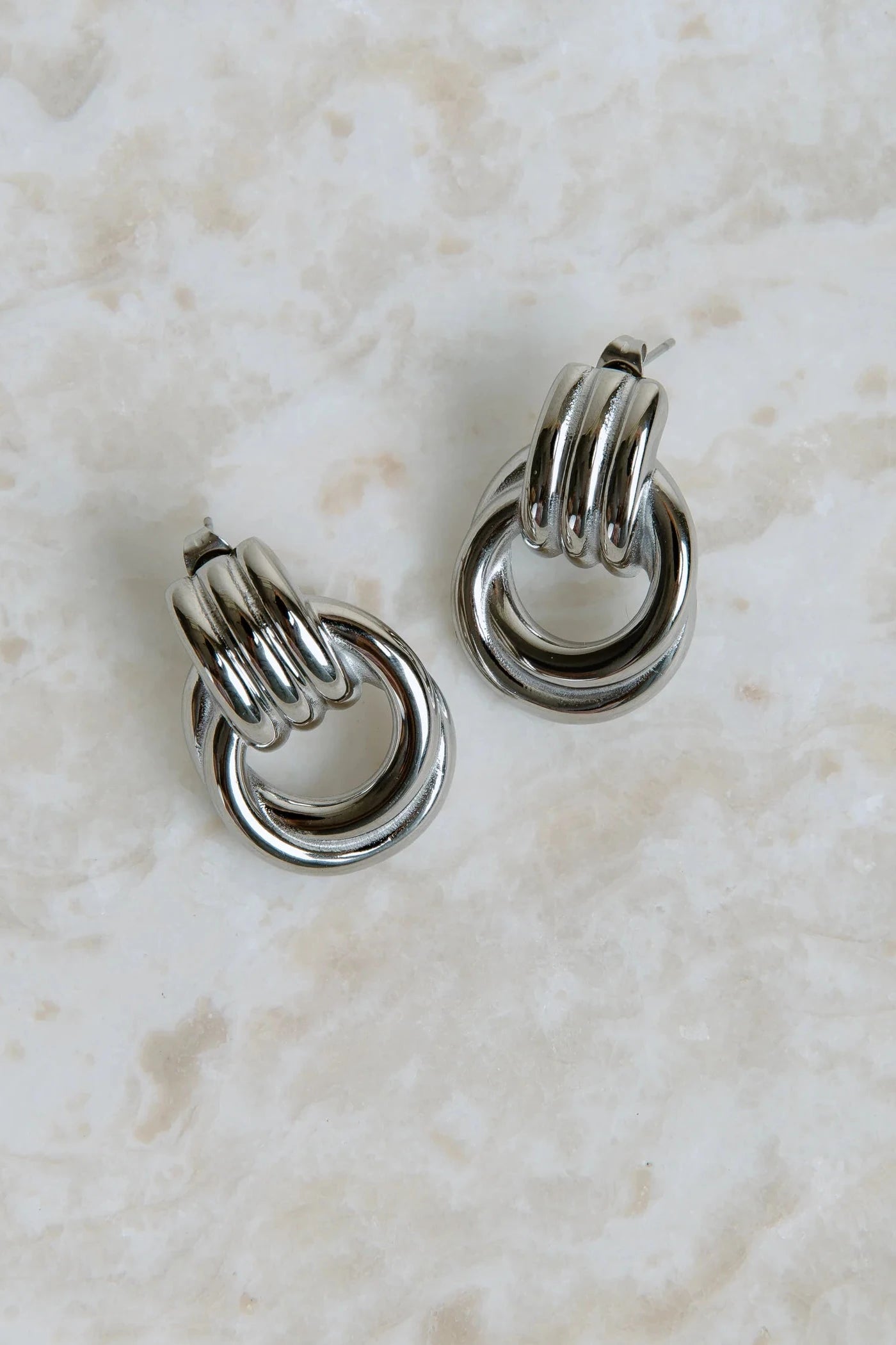 Pamela Earrings - Silver