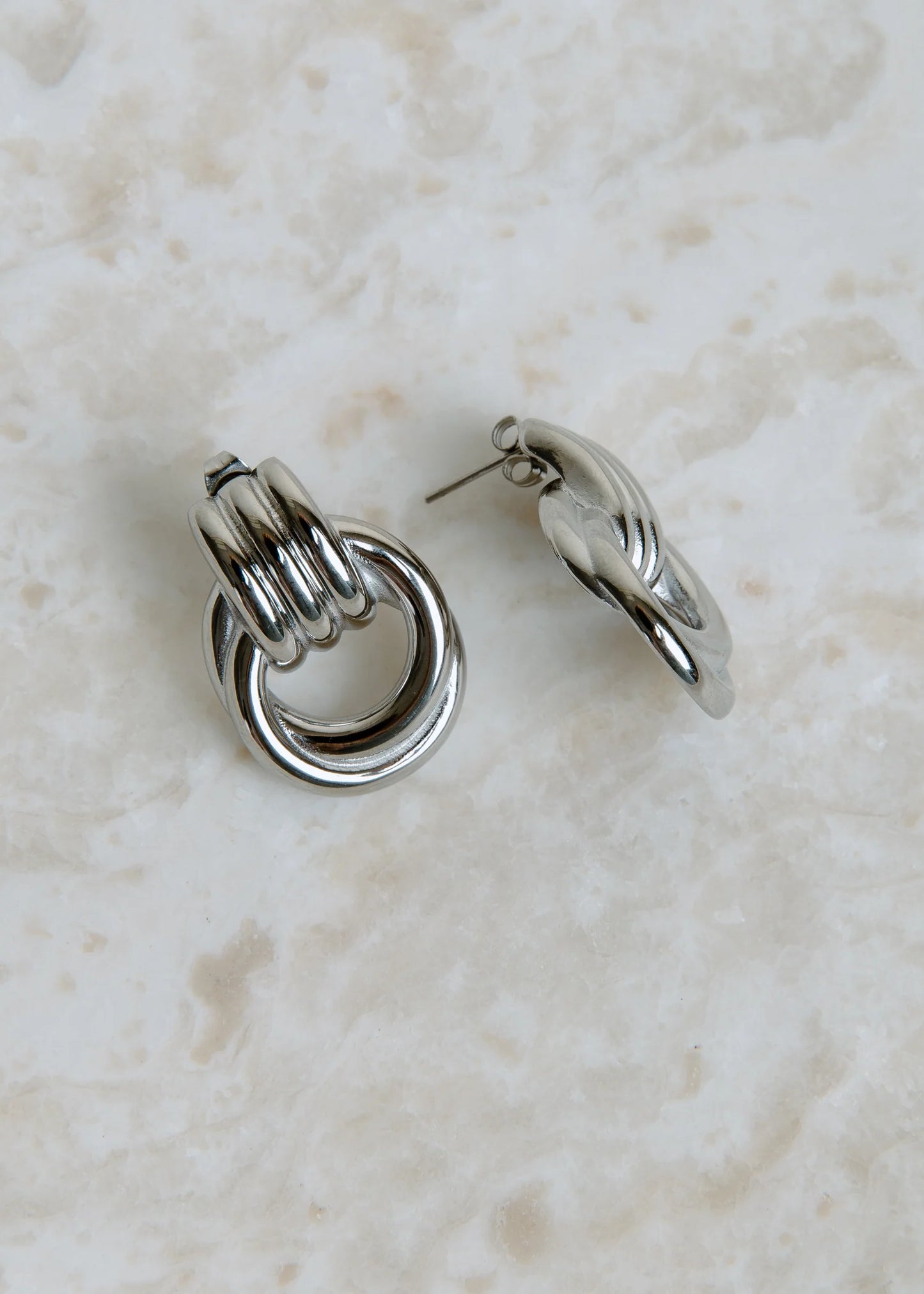 Pamela Earrings - Silver