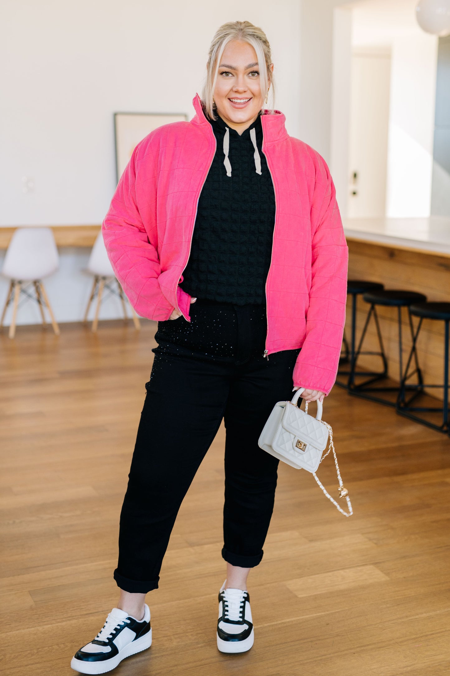 Quilted and Covered Quilted Jacket (Online Exclusive)